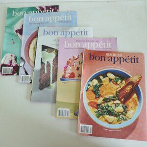 5 issues Bon Appetit magazine